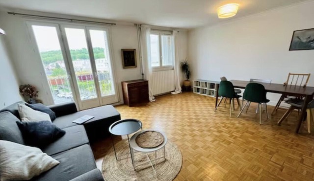 Appartement Familial Lumineux Proche Paris, Villette et 4 Minutes du Canal