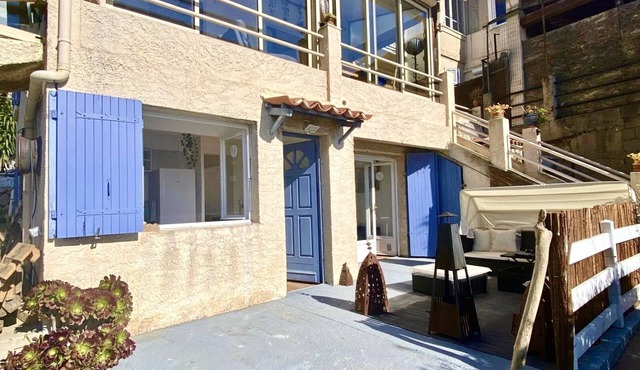 Appartement Fanny. Terrasse, vue mer