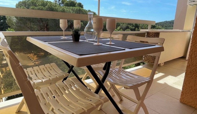 Appartement a 5 Minutes de la Belle Plage de la Favière