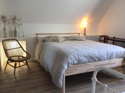 Appartement privatif étage maison - 2 chambres - 5 couchages - Jardin