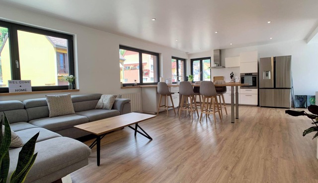 Appartement Moderne et Lumineux Avec Deux Chambres