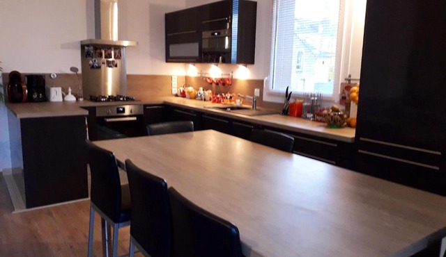 Appartement de 2 chambres avec vue sur le lac terrasse amenagee et wifi a Herouville Saint Clair