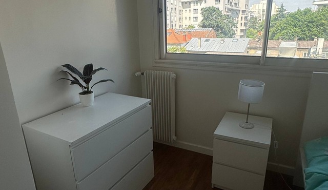 Appartement Moderne Deux Minutes de Porte D'italie