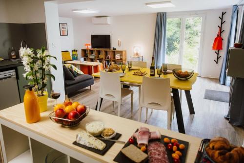 Appartement rétro nature avec jardin 15 min Toulouse centre