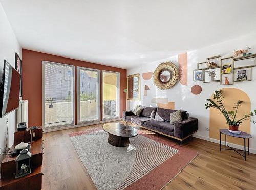 Appartement cosy avec balcon et parking