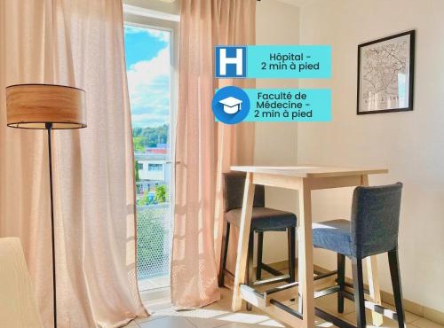 Appartement en face Hopital Nord