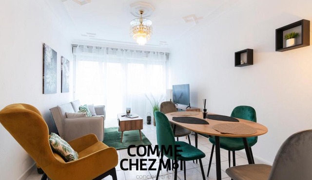Appartement 6 personnes avec parking - Le Londres Vandoeuvre-lès-nancy