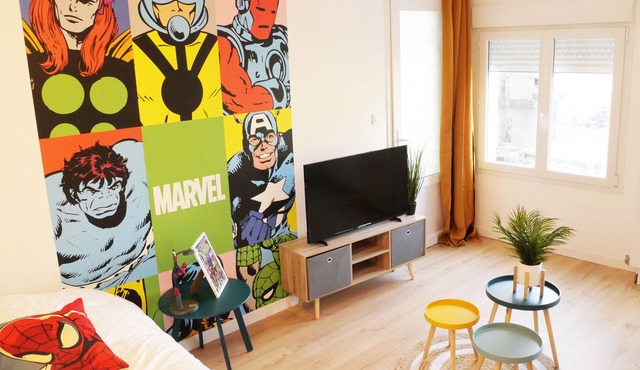 Appartement Heroic Arts - Little America à 5 min du Futuroscope