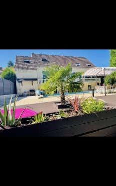 Appartement indépendant dans maison avec piscine privée