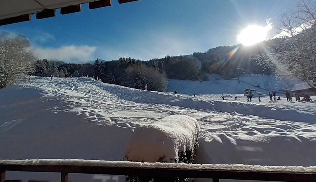Appartement "Le Bouquetim " Au Pied des Pistes de ski Départ de Rando et Vélo