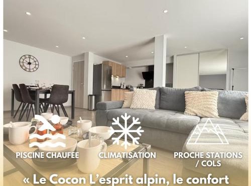 Appartement Le Cocon Proche Station Ski-Piscine