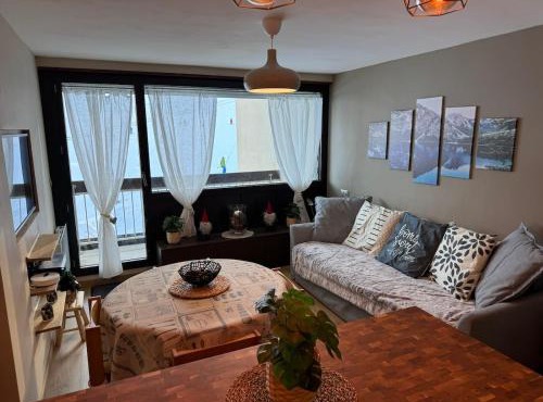 Appartement Les Chalmettes 4 Personnes au pied des Pistes Wifi - Balcon - Parking