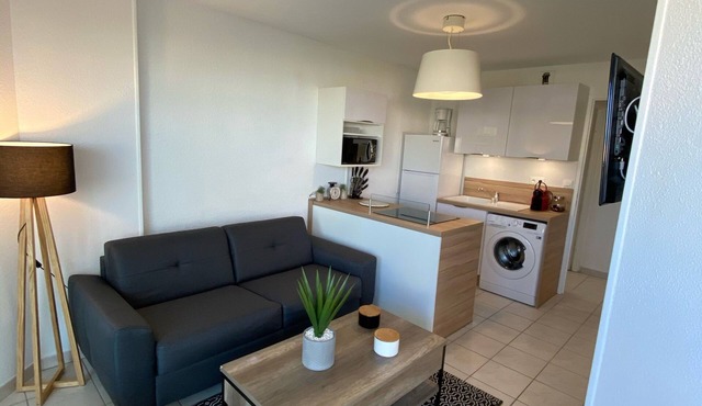 Appartement Les Goëlettes à Saint Cyprien Plage, Pyrénées - Orientales - 4 Pers