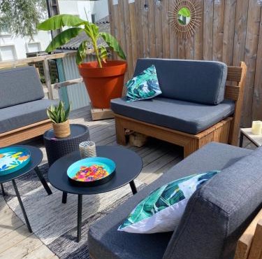 Appartement loft avec terrasse