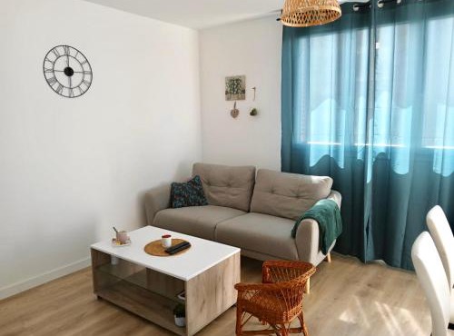 Appartement lumineux - 6 pers - 3 chambres - Parking gratuit - Tout équipé