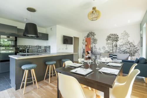 Appartement lumineux et calme au pied des Machines