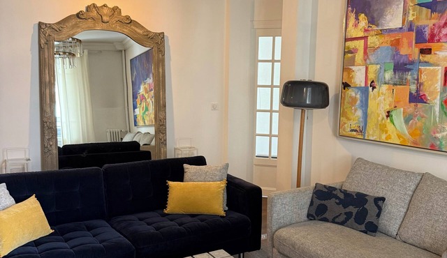 Appartement Luxe & Confort, Decoration Chic Parisien