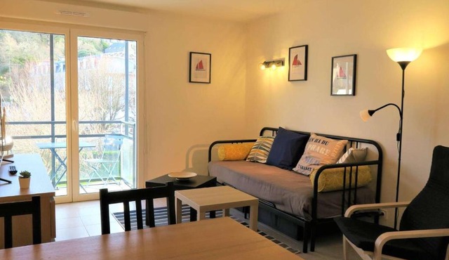 Appartement neuf 2/4 pers, plage à 100m, Perros-Guirec - FR-1-368-236