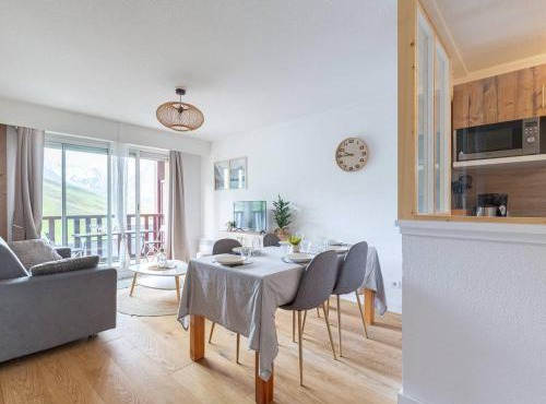 Appartement Peyragudes 6 pers, balcon, ski, parking - FR-1-695-75