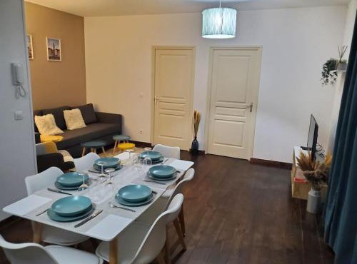 Appartement plain-pied 6 pers - confort en ville