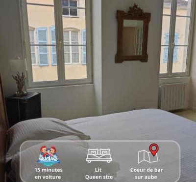 Appartement plein de charme - Centre Bar-Sur-Aube