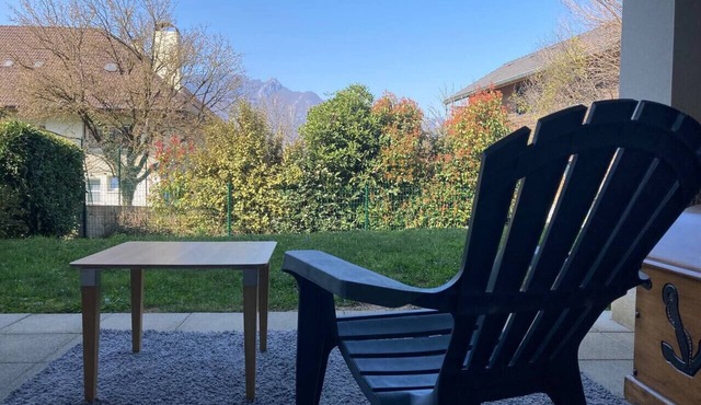 Appartement PMR 63m² 2 chambres, garage et jardin