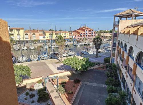 Appartement Port Leucate Vue Mer, Climatisation, Parking Privé, Linge et Serviettes en Option