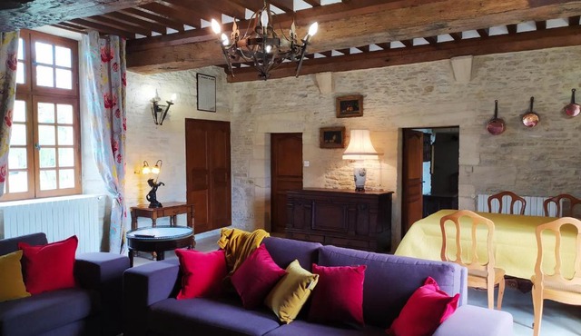 Appartement Prestige Résidentiel 3 chambres 3 salles de bain au Manoir de Mathan à Crépon 5 mn d'Arromanches et 10 mn de Bayeux