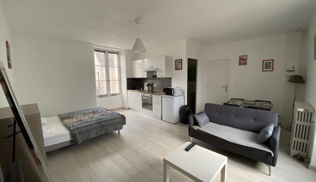 Appartement Rénové avec Cuisine Américaine et WIFI, Proche des Thermes Saint Roch - FR-1-541-32