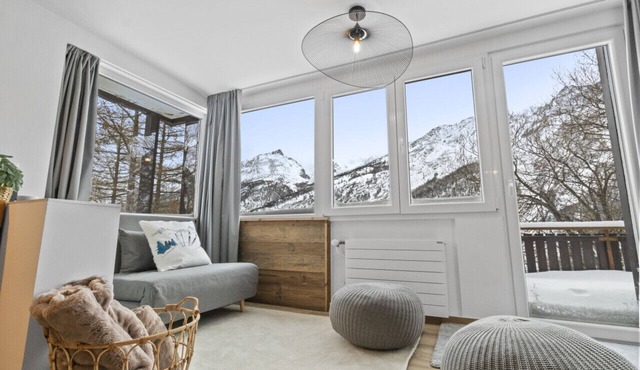 Appartement rénové avec sauna privé