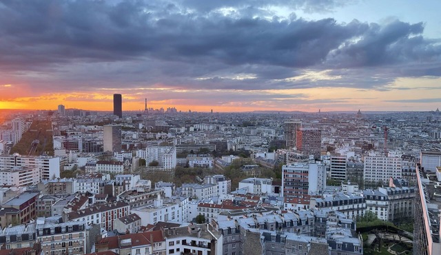Appartement Rénové Avec vue Imprenable sur Paris