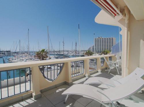 Appartement rénové avec clim, vue mer - 5 pers. - FR-1-874-12