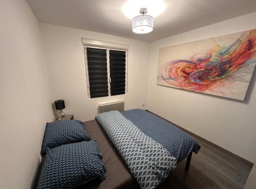 Appartement rez de chaussée 4 personnes 2 chambres avec parking