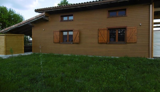 appartement rez-de chaussée dans chalet écolo