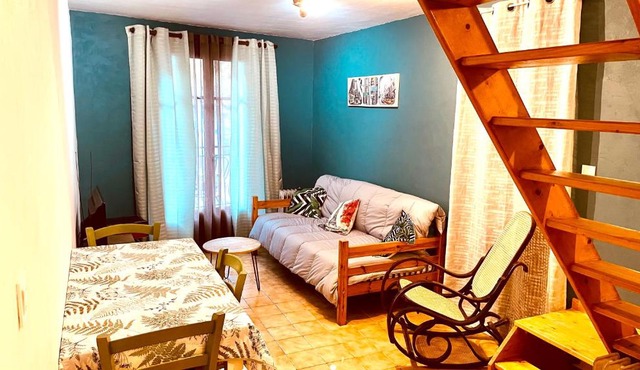 Appartement rue piétonne Breil sur Roya