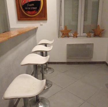 Appartement salle détente babyfoot