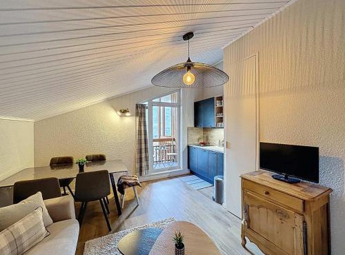 Appartement ski aux pieds, rénové, balcon sud, 4 pers - FR-1-178-326