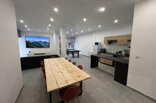 appartement ski,rando détente billard,piscine