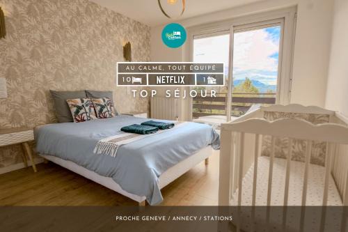 Appartement spacieux et lumineux - 10 personnes - entre lacs et montagnes