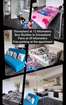 Appartement studio O fil de l'O à 12 kilomètres de Disneyland Paris