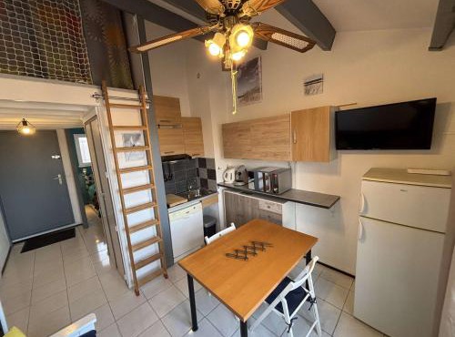 Appartement Studio Cabine Mezzanine 4 couchages- PORT-LA NOUVELLE PN290-031