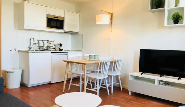 Appartement sur l'île de Nantes - place de parking gratuit