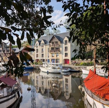 Appartement sur le port de la Roche Bernard 2chambres
