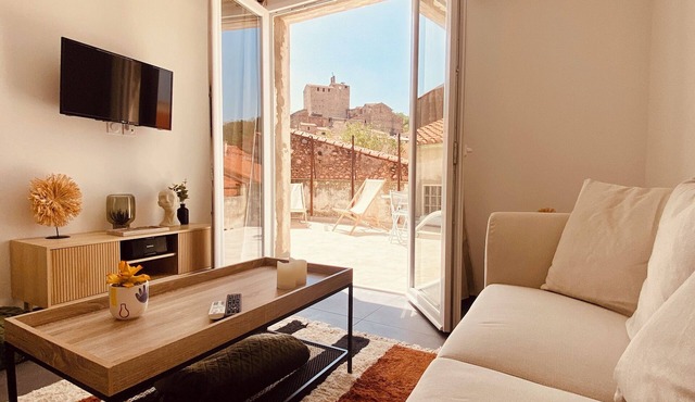 Appartement sur les Toits Avec vue et Terrasse