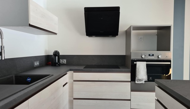 Appartement T2, 4personnes, Avec Jardin