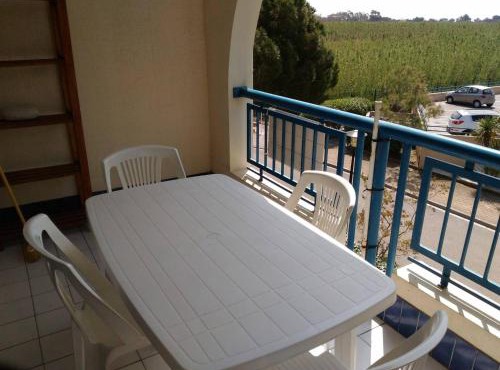 Appartement T2 cabine 2 étoiles au Lavandou avec climatisation - FR-1-308-92