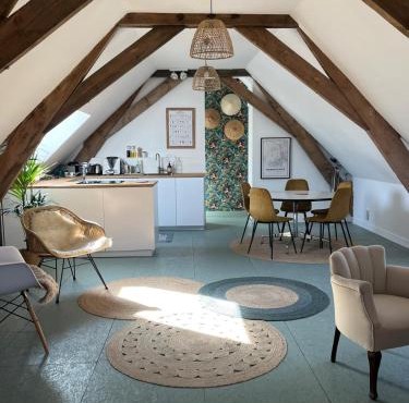 Appartement T2 en pleine nature au sein d'une ferme au carré