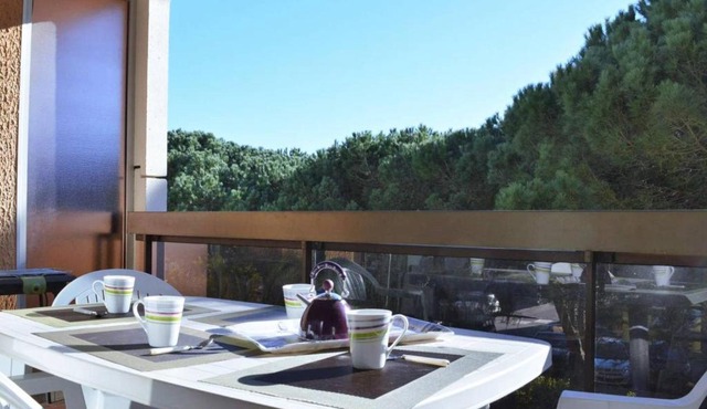 Appartement T2 Cabine avec Terrasse, 5 Couchages, Parking Privé – Bormes les Mimosas - FR-1-251-503
