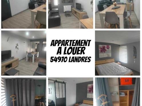 APPARTEMENT T2 meublé SITUÉ A LANDRES 54970
