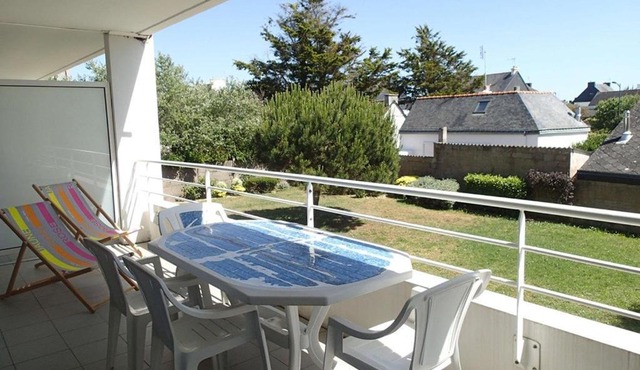 Appartement T2 moderne avec balcon, proche plage et port à Étel - FR-1-479-54